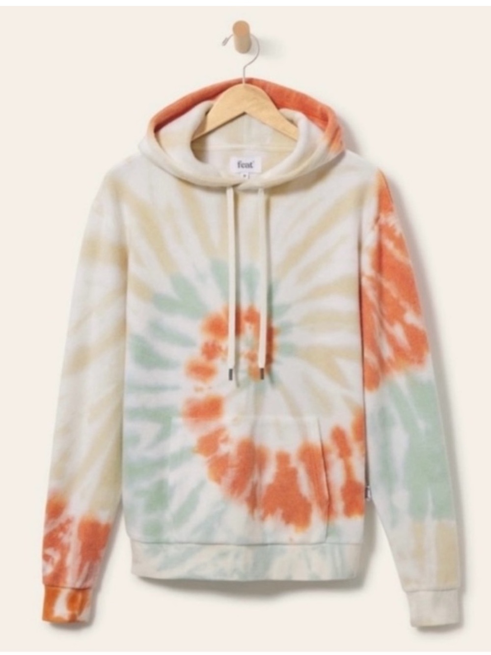 NWT FEAT Blanketblend Hoodie in Venice Tie Dye - Medium